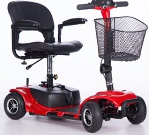 ENDURA 4 WHEEL SPLIT MOBILITY SCOOTER (3)